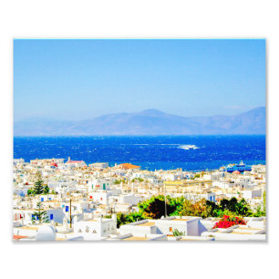 Impression Photo L'île de Mykonos