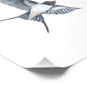 Impression Photo L'Illustration De L'Avalière Volante (Coin)