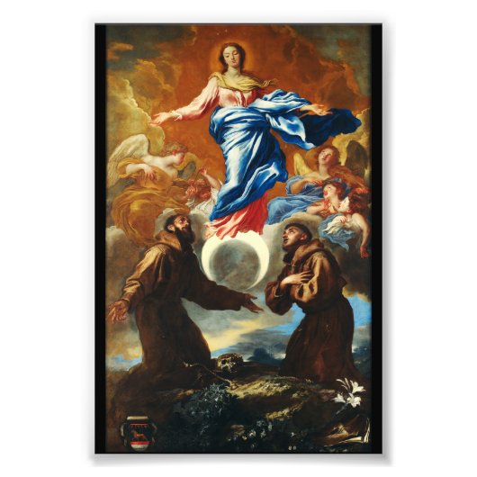 Impression Photo L'Immaculée conception de la Vierge Marie (Devant)