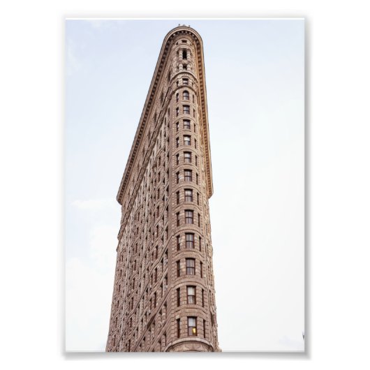Impression Photo l'immeuble emblématique Flatiron (Devant)