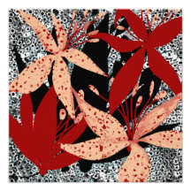 L'impression d'art The Crimson Canopy par Beachsid