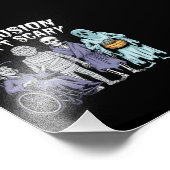 Impression Photo L'inclusion drôle n'est pas effrayant enseignant H (Coin)