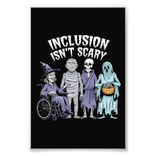 Impression Photo L'inclusion drôle n'est pas effrayante Professeur