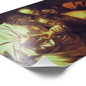 Impression Photo L'Incrédulité de Saint Thomas par Caravaggio (Coin)