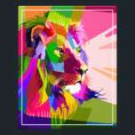 Impression Photo Lion Colorful Prismatic Pop Art Design-62501<br><div class="desc">Lion Colorful Prismatic Pop Art Design-62501</div>