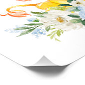 Impression Photo Lion, Safari, Jungle, Fleurs Bleues, Pépinière (Coin)