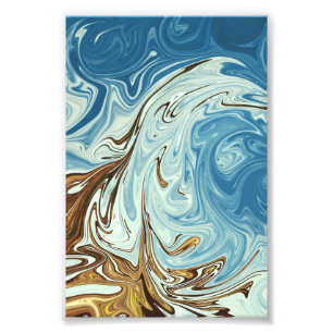 Impression Photo Liquide pour motif abstrait