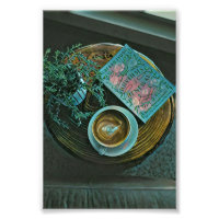Lire des livres, boire du café