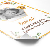 Impression Photo Little Bee Baby Stats de naissance (Coin)