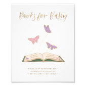 Impression Photo Livre d'histoires de papillons mignons | Livres po (Devant)