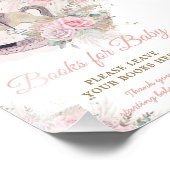 Impression Photo Livres pour bébé Cheval à Bascule Fleurs Rose Pamp (Coin)