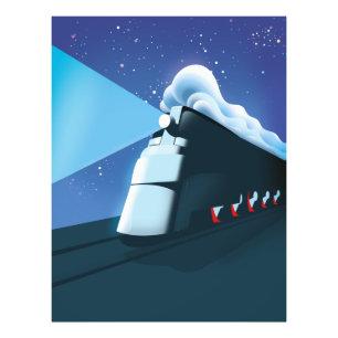 Impression Photo Locomotive Art Déco