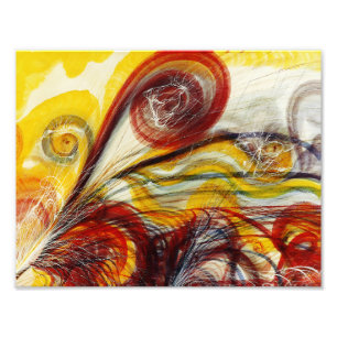 Impression Photo L'oeil de Dieu par Georgiana Houghton