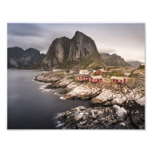 Impression Photo Lofoten Fishing Village Hamnoya