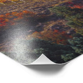 Impression Photo Logan Canyon dans l'Utah en automne avec passage (Coin)