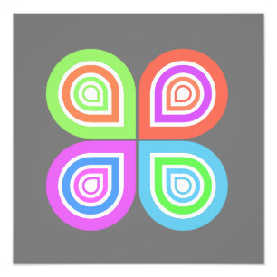 Impression Photo Logo Abstrait