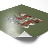 Impression Photo Logo américain du drapeau américain (Coin)