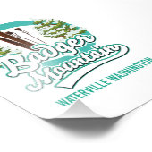 Impression Photo logo de Badger Mountain Waterville Washington Ski (Coin)