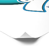 Impression Photo logo de pêche du lac Fork Texas. (Coin)