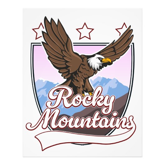 Impression Photo Logo Rocky Mountains (Devant)