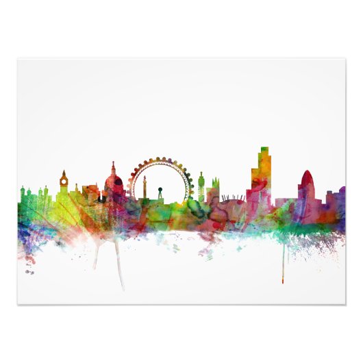 Impression Photo London England Skyline (Devant)