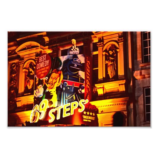 Impression Photo London Theatre Piccadilly (1843 couleur) (Devant)