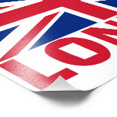 Impression Photo Londres en rouge (Coin)