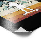 Impression Photo Longboard girl (Coin)