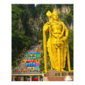 Impression Photo Lord Murugan & escaliers à Batu Caves 2 (Devant)