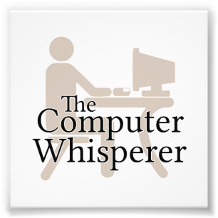 Impression Photo L'ordinateur Whisperer