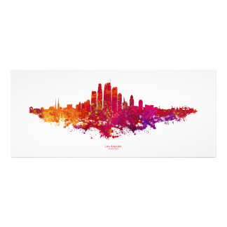 Impression Photo Los Angeles City Skyline couleur