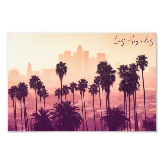 Impression Photo Los Angeles Postcard (Devant)