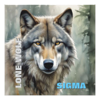 Loup solitaire masculin de Sigma