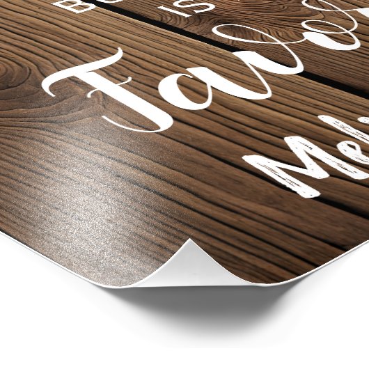 Impression Photo Love story Rustic country grange mariage (Coin)