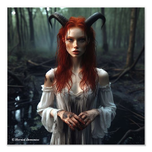 Impression Photo Lovely gingerhead demoness (Devant)