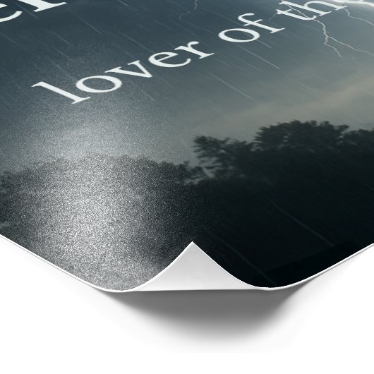 Impression Photo Lover of Thunder Storms (Coin)