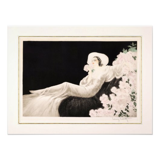 Impression Photo Love's Blossom de Louis Icart (Devant)