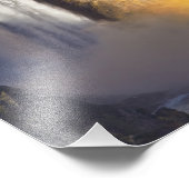 Impression Photo Lower Falls dans le Grand Canyon du (Coin)