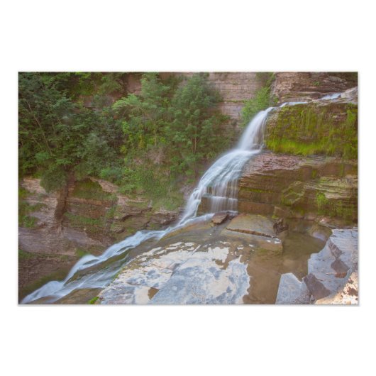 Impression Photo Lucifer Falls, Robert H. Treman State Park, NY (Devant)
