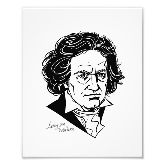 Impression Photo Ludwig van Beethoven (Devant)