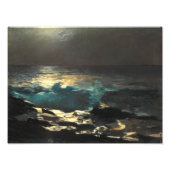 Impression Photo Lumière de la Lune, Wood Island Light par Winslow  (Devant)