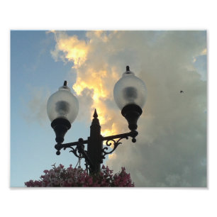 Impression Photo Lumière et nuages tempête de Washington Iowa