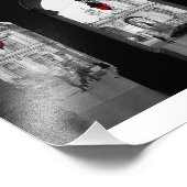 Impression Photo Lumière rouge 2 (Coin)