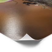 Impression Photo Luna Moth en soie (Coin)