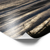 Impression Photo Lune Lit Waves OBX (Coin)