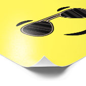 Impression Photo Lunettes de soleil Emoji (Coin)