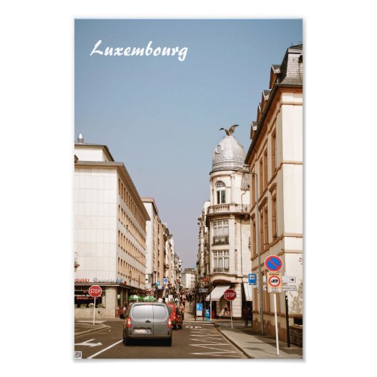 Impression Photo Luxembourg (Devant)