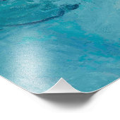 Impression Photo Lys à eau, Peinture à l'huile d'art, Claude Monet (Coin)