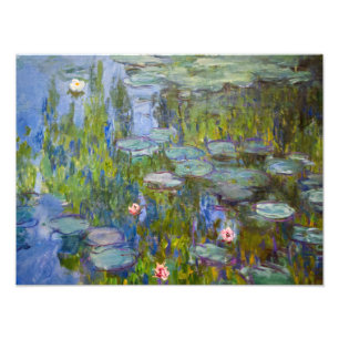 Impression Photo Lys d'eau Claude Monet