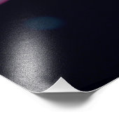 Impression Photo Lys rose vif (Coin)